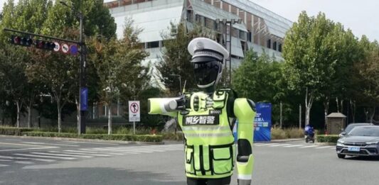 Policía robótica en China