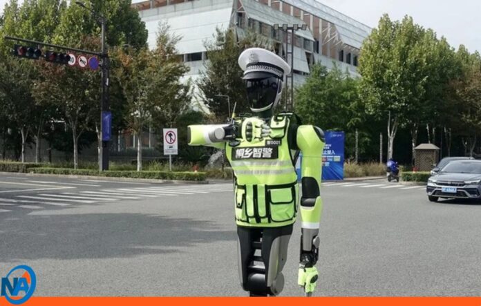Policía robótica en China