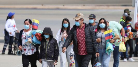 Repatriación de venezolanos