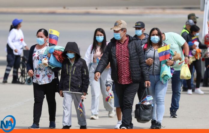 Repatriación de venezolanos