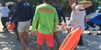 Reportan joven fallecido en Bahía de Cata
