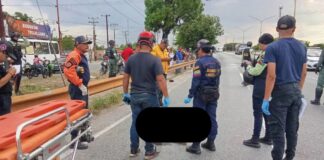 Septuagenario muere arrollado Tocuyito