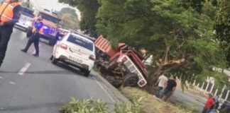 accidente Autopista del Sur