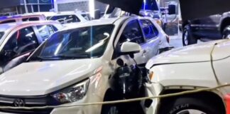 accidente redoma de El Viñedo
