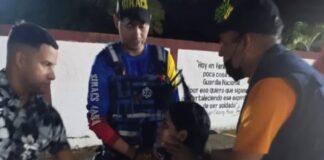 accidente vía a Ocumare de la Costa