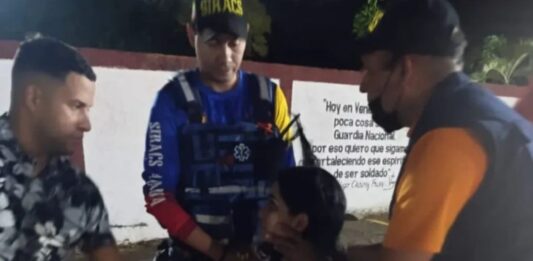 accidente vía a Ocumare de la Costa