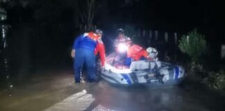 aumento río Santo Domingo Barinas