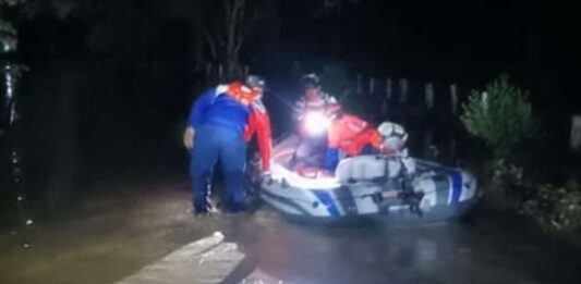 aumento río Santo Domingo Barinas