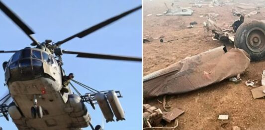 helicóptero desaparecido Perú