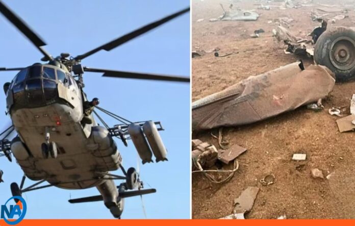 helicóptero desaparecido Perú