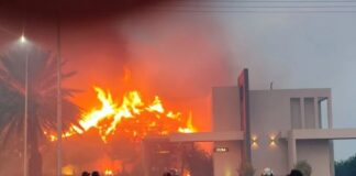 incendio restaurante Lechería