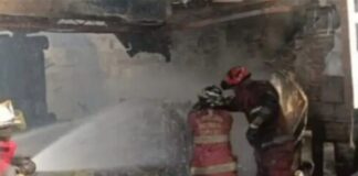 incendio taller mecánico Caracas