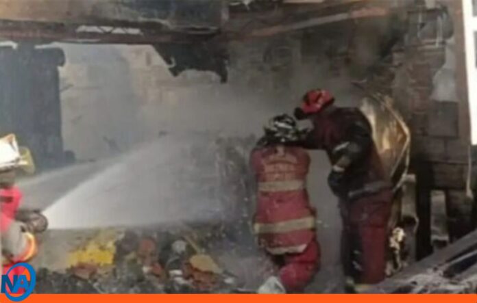incendio taller mecánico Caracas incendio taller mecánico Caracas