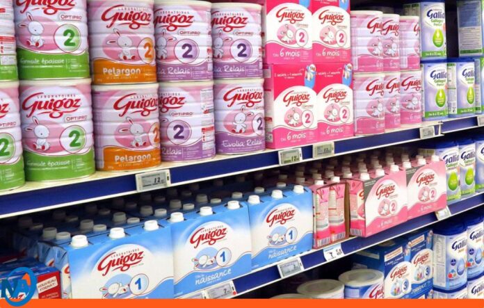 leches infantiles contaminadas Francia