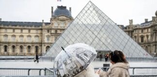 red de estafa Louvre