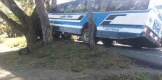Accidente de autobús en Cojedes