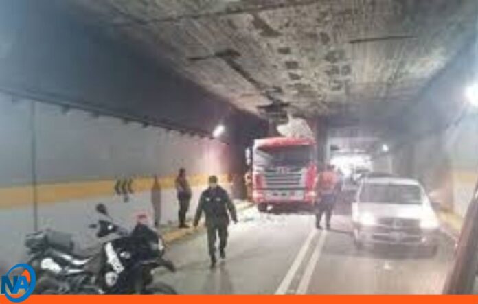 Accidente en la Autopista Caracas-La Guaira