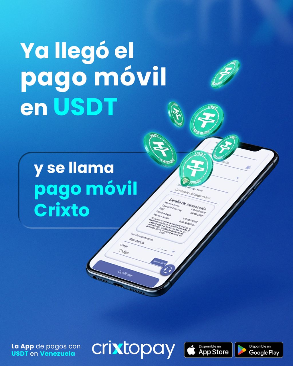 Pago Móvil CRIXTO