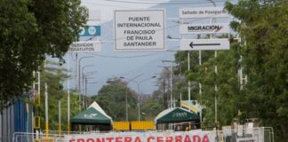 Cierre de fronteras Colombia