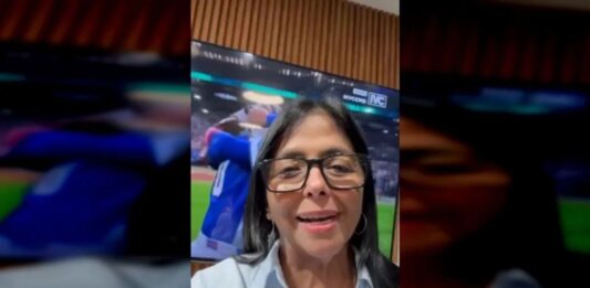 Delcy Rodríguez celebra triunfo de Venezuela