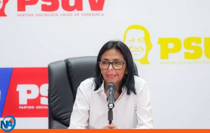 Delcy Rodríguez encuentro PSUV Delcy Rodríguez encuentro PSUV