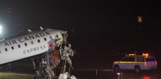 Dos muertos tras choque de avión y bomberos en Nueva York
