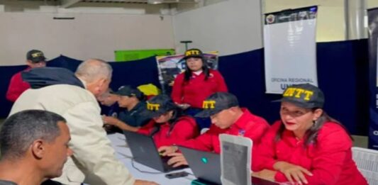 INTT jornada de registro vehicular