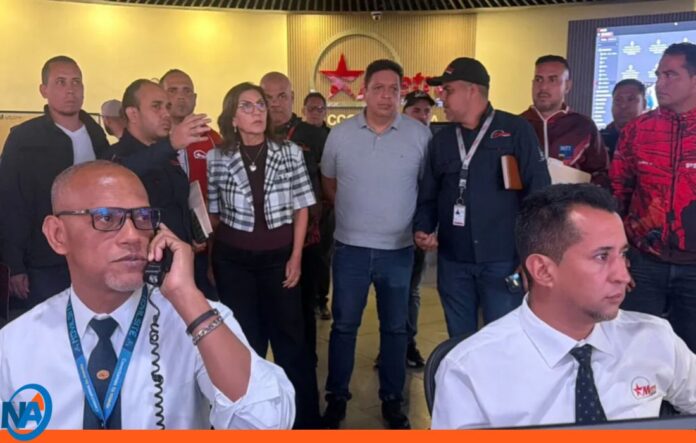 Jacqueline Faría inspecciona Metro de Caracas