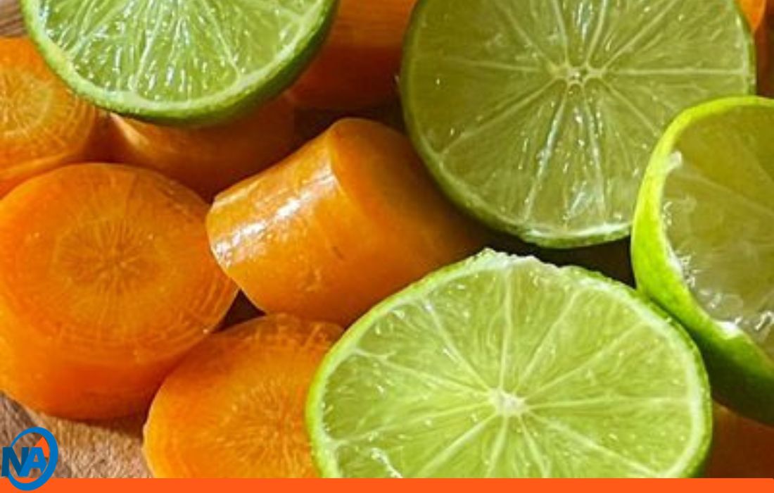 Jugo de zanahoria y limón 1-1