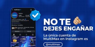 La única cuenta de MultiMax en Instagram @multimax