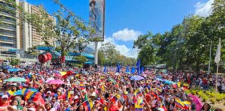 Marcha en Caracas levantamiento de sanciones