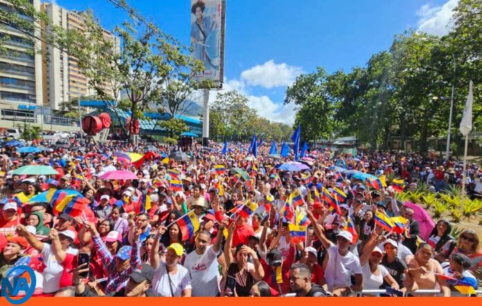 Marcha en Caracas levantamiento de sanciones Marcha en Caracas levantamiento de sanciones