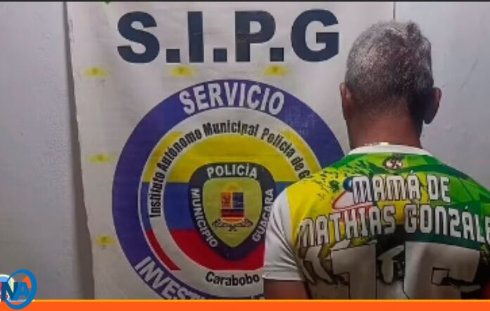 PoliGuacara captura a sujeto por abuso sexual a menor