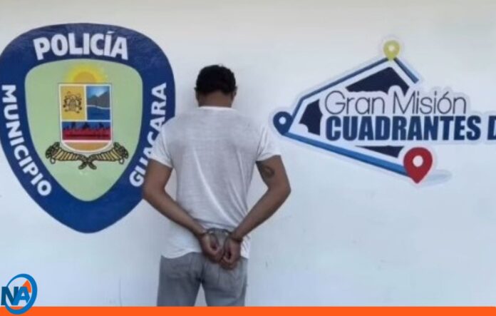 PoliGuacara detiene a sujeto por agresión física su pareja PoliGuacara detiene a sujeto por agresión física su pareja