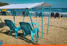 Semana Santa 2026: Conoce los precios de toldos y sillas en Bahía de Patanemo Precios toldos y sillas en Bahía de Patanemo