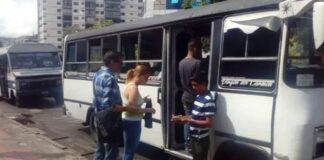 Tabla del pasaje urbano