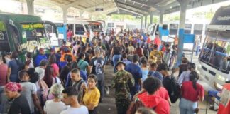Temporadistas se movilizan desde este lunes