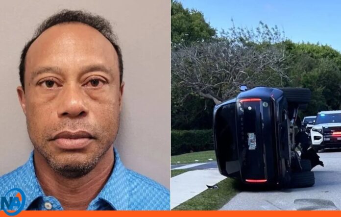 Tiger Woods arrestado accidente