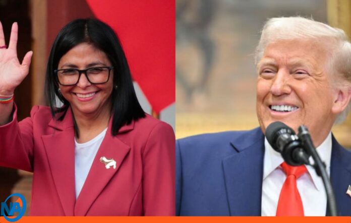 Trump reconoce al gobierno de Delcy Rodríguez en Venezuela