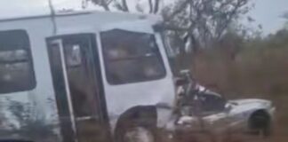 accidente carretera Ciudad Orinoco - El Tigre