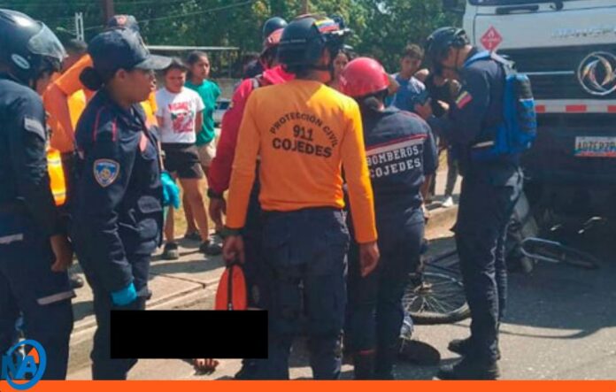 ciclista falleció Cojedes