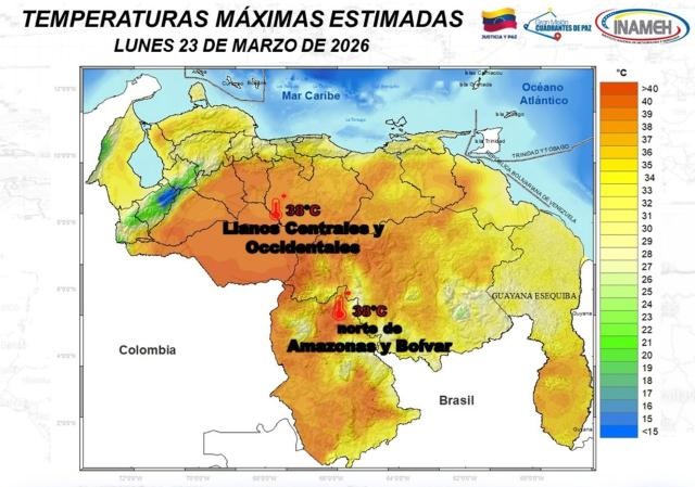 Alerta meteorológica en Venezuela 3-3