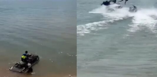colisión motos de agua Barinas