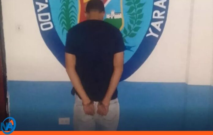 detenido hombre grabar mujeres Yaracuy