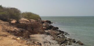 erosión playa El Yaque
