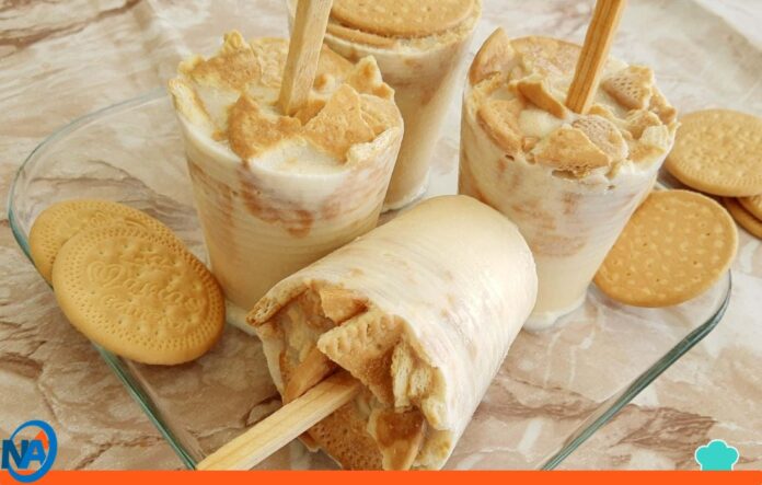 helado galleta María