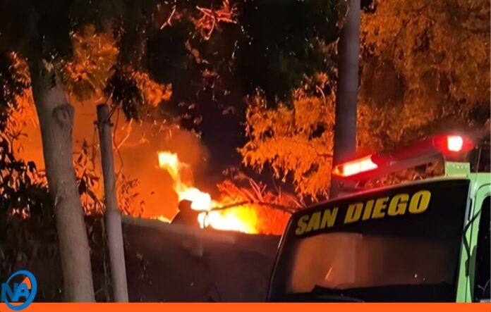 incendio forestal Los Jarales