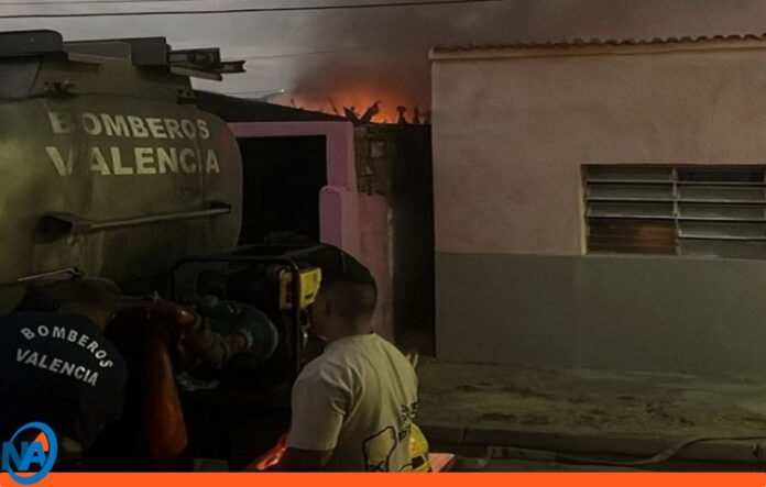incendio galpón de plásticos Valencia incendio galpón de plásticos Valencia