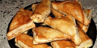 pastelitos hojaldre panadería