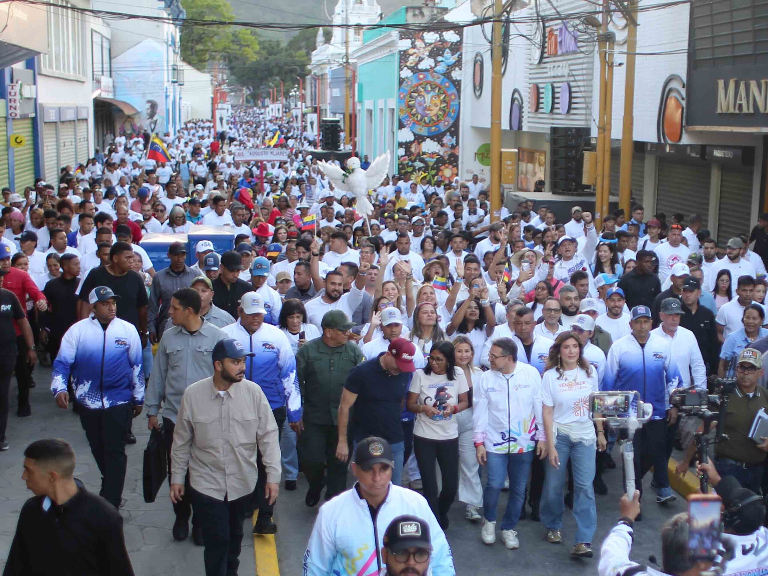 “Gran Peregrinación por Venezuela sin Sanciones y en Paz” en Carabobo 1-3